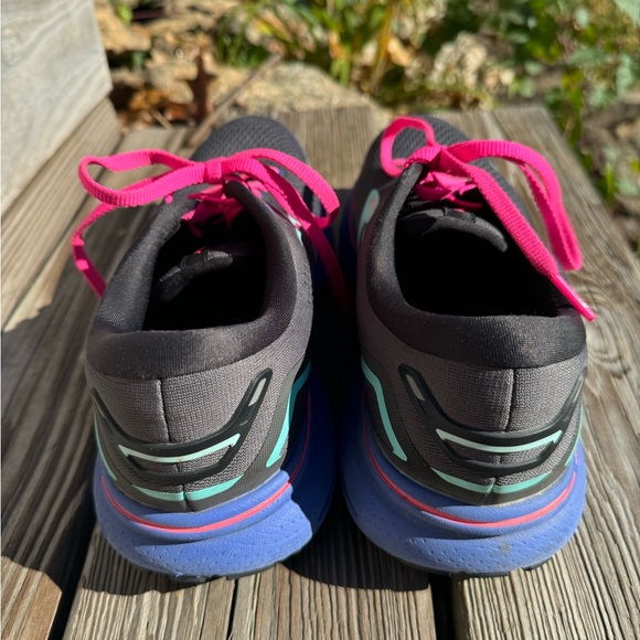 Brooks Ghost 15 Pink and Purple Running Sneakers Walking Shoes Long Distance - Picture 3 of 7